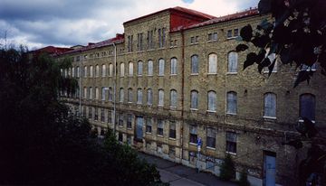Historisk bild över Göteborgs Porslinsfabrik
